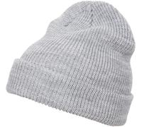 Flexfit Beanie Long Knit Beanie Heather Grey Einheitsgröße