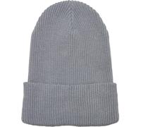 Flexfit Beanie Recycled Yarn Ribbed Knit Beanie Gris Einheitsgröße