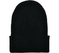 Flexfit Beanie Recycled Yarn Ribbed Knit Beanie Negro Einheitsgröße