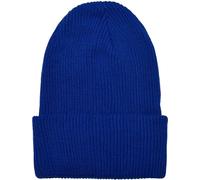 Flexfit Beanie Recycled Yarn Ribbed Knit Beanie Royalblue Einheitsgröße