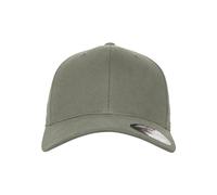 Flexfit Brushed Twill Gorra, Verde Pino, S-M Unisex Adulto