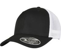Flexfit Cap 110 RECYCLED CAP 2-TONE Negro/Hoite Einheitsgröße
