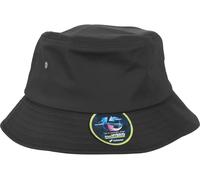 Flexfit Cap Nylon Sombrero de cubo Negro Einheitsgröße