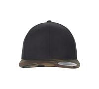 Flexfit Classic Snapback 2-Tone - Gorra Elegante de Béisbol con Forma Clásica y Material de Mezcla de Lana Unisex Adulto