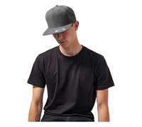 Flexfit Classic Snapback, Tapa, Unisex adulto, Gris oscuro, One size, 6089 M