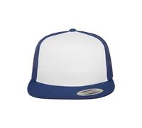 Flexfit Classic Trucker Wht/Roy One Size Yupoong Headwear, Hombre, Taille_Unique