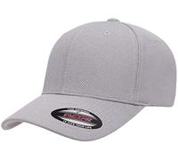 Flexfit Cool & Dry Malla de piqué para hombre - Plateado - talla única