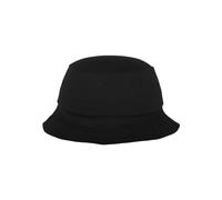 Flexfit Cotton Twill Bucket Hat Gorro/Sombrero, Unisex Adulto, Negro, Talla única