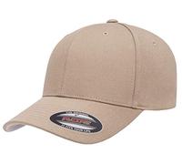 Flexfit Cotton Twill Fitted Cap Gorra de béisbol, Caqui, L/XL Unisex Adulto