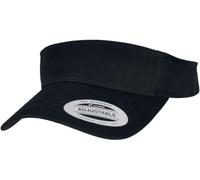 Flexfit Curved Visor Cap Unisex Gorra Negro 100% algodón