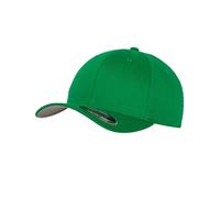 Flexfit de Lana Cardado Gorra Béisbol Con Curvo Peak [Unisex Niños A Adultos]