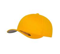 Flexfit de Lana Cardado Gorra Béisbol Con Curvo Peak [Unisex Niños A Adultos]