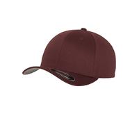Flexfit de Lana Cardado Gorra Béisbol Con Curvo Peak [Unisex Niños A Adultos]