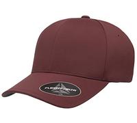 Flexfit Delta - Gorra de béisbol sin Costuras para Hombre, Rojo (Maroon), L/XL
