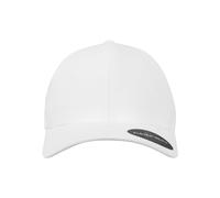 Flexfit Delta Gorra de béisbol, Unisex Adulto, Blanco, S-M