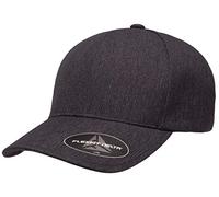 Flexfit Gorra Costuras Delta Tapa, Carbón Melange, S-M para Hombre