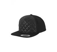 Flexfit Gorra 'Diamond Quilted' verde / negro, Talla 55-60