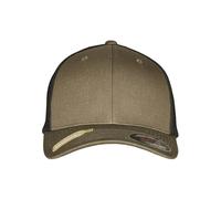 Flexfit Gorra de béisbol Trucker Recycled Mesh Oliva/Negro L/XL Unisex Adulto