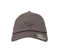 Flexfit (FLEYK) Flexfit Cotton Twill Dad Cap unisex, gris oscuro, S/M (Talla fabricante: S/M)