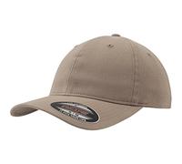 Flexfit Garment Washed Cotton Dad Hat Gorras, Unisex Adulto, Caqui, S-M