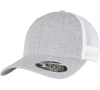 Flexfit Gorra 110 Mesh 2-Tone Cap Melange Silver/White Einheitsgröße
