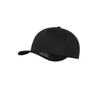 Flexfit Gorra 5 Panel Unisex 97% poliéster/3% elastán Negro L-XL