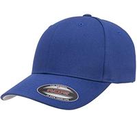 Flexfit Gorra Ajustada de Sarga de algodón Unisex para Adultos, Azul, L/XL