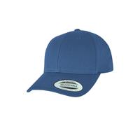 Flexfit 7706-curved Classic Snapback Gorra de béisbol, Azul grisáceo, Talla única Unisex Adulto
