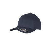 Flexfit 6277-Flexfit Wooly Combed Gorra de béisbol Unisex adulto, Azul (darknavy/darknavy), S-M