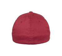 Flexfit 6277-Flexfit Wooly Combed Gorra de béisbol Unisex adulto, Marrón (rose brown), Youth