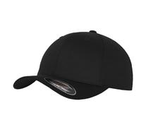 Flexfit Gorra de béisbol 6277 Wooly Combed Unisex adulto Negro XS-S