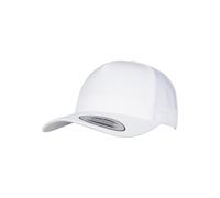 Flexfit Trucker Cap, Classic Trucker Hat, Baseball Trucker Cap with 5-Panel and Mesh Back, Adjustable Baseball Hat with Plastic Closure, Headwear, Unisex, Size: One Size