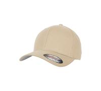 Flexfit Brushed Twill Gorra, Caqui, S-M Unisex Adulto