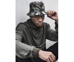 Flexfit Gorra Camo Bucket Hat Verde Camuflaje Einheitsgröße