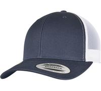 Flexfit Gorra de béisbol unisex YP Classics, reciclada, retro, 2 tonos, azul marino/blanco, talla única