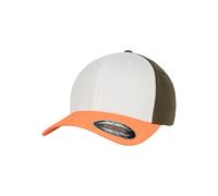 Flexfit Gorra caqui / naranja / blanco 56-57 caqui / naranja / blanco