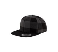 Flexfit Gorra 'CHECKED FLANELL' gris oscuro / negro 55-60 EUR