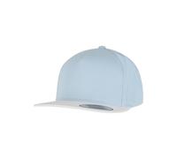 Flexfit Gorra 'Classic 5' azul claro / blanco 55-60 EUR