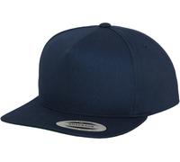 Flexfit Gorra Classic 5 Panel Snapback Azul Marino Einheitsgröße