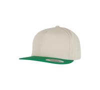 Flexfit Gorro Unisex, Beige/Green, Talla única