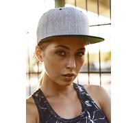 Flexfit Gorra Classic Snapback 2-Tone Heather Grey/Black Einheitsgröße