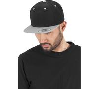 Flexfit Gorra Classic Snapback 2-Tone Negro/Plata Einheitsgröße