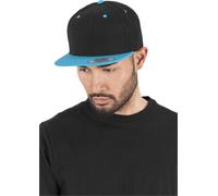 Flexfit Gorra Classic Snapback 2-Tone Negro/Teal Einheitsgröße