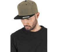 Flexfit Gorra Classic Snapback 2-Tone Olv/Negro Einheitsgröße