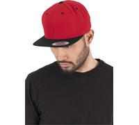 Flexfit Gorra Classic Snapback 2-Tone Rojo/Negro Einheitsgröße
