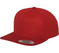 Flexfit Gorra Classic Snapback Roja Einheitsgröße