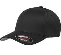 Flexfit Men's Athletic Baseball Fitted Cap Tapa, Negro, L/XL para Hombre