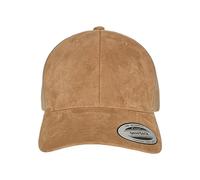 Flexfit 6606su-suede Leather Trucker Cap Gorra de béisbol, Caqui, Talla única Unisex Adulto