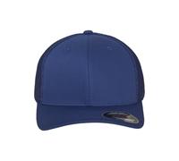 Flexfit Gorra de béisbol con visera curva, gorras Mesh Trucker unisex, costuras sólidas, gorra de estilo hip hop, Tallas: S/M, L/XL
