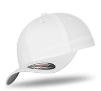 Flexfit Gorra de béisbol con visera curva, gorras Wooly Combed unisex, costuras sólidas, gorra de estilo hip hop, Tallas: S/M, L/XL, XXL, XS/S, Niños